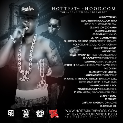 DJ Ron and DJ Shusta on Red Cafe & Diddy Mixtape